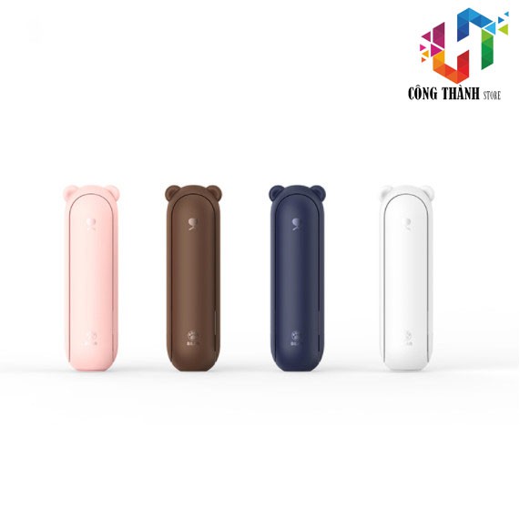 [Hàng Chính Hãng] Quạt mini cầm tay gió mạnh tích điện hình gấu Bear Jisulife F8 | BigBuy360 - bigbuy360.vn