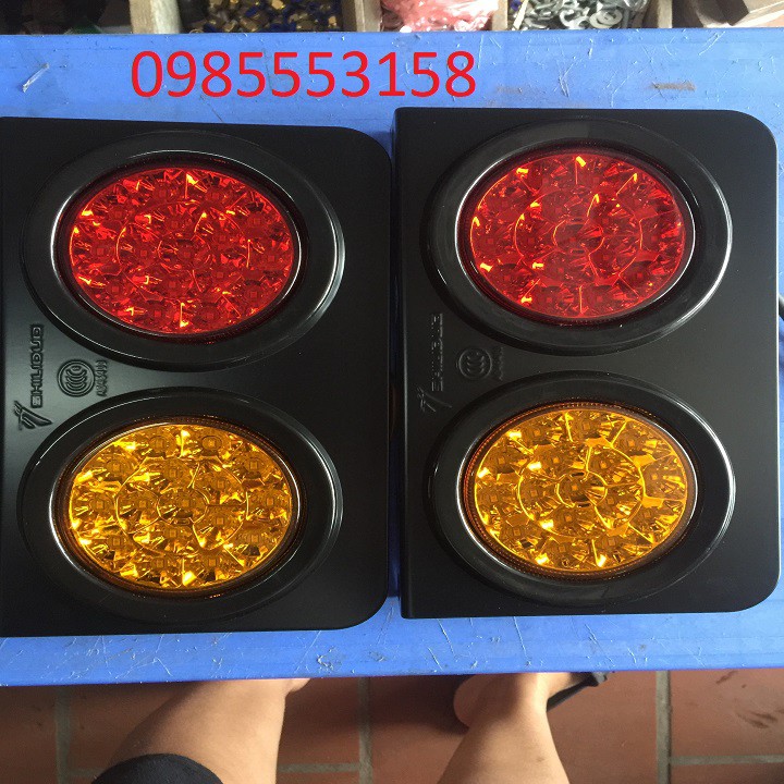 [COMBO] Đôi đèn hậu xe tải SD2005 cao cấp chống nước