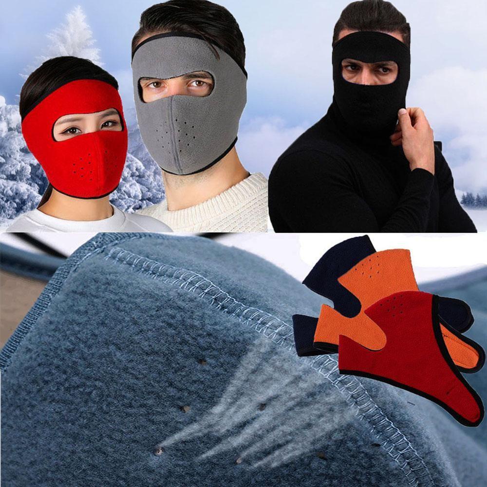 Mặt Nạ Nhung SHOUKEY Giữ Ấm Mùa Đông Khi Đi Xe Đạp / Trượt Tuyết