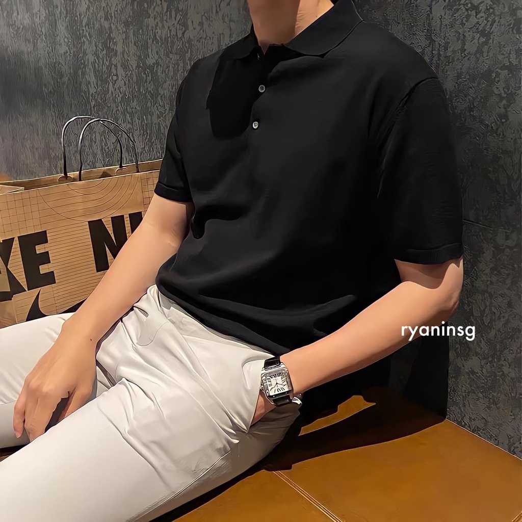 Áo Polo RYAN Nam cổ bẻ Vải cotton sang trọng, lịch lãm, thoáng mát - RYAN