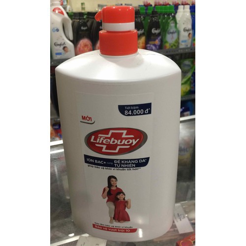 Sữa Tắm Diệt Khuẩn Lifebuoy Bảo Vệ Vượt Trội 1.1Kg