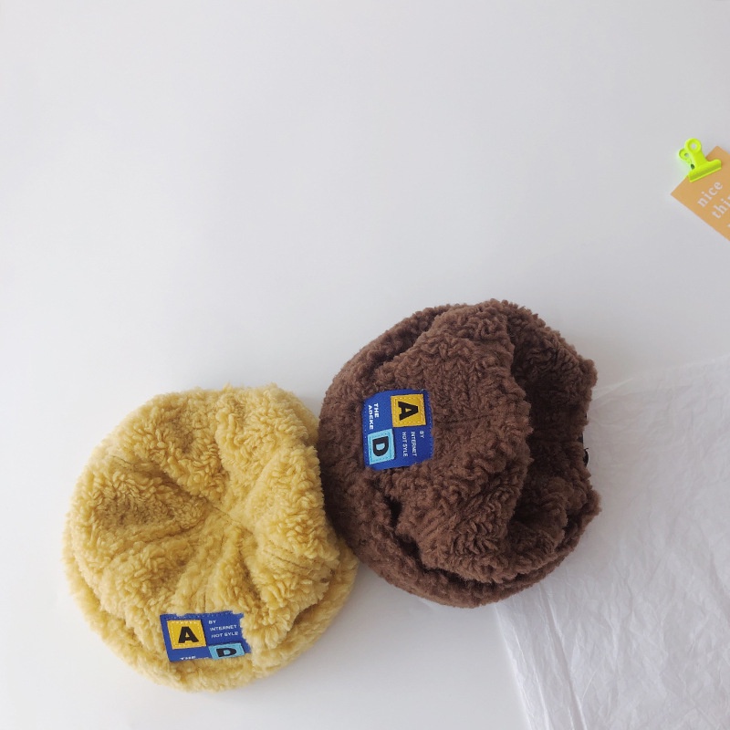 Nón len giữ ấm phong cách hip hop cho bé