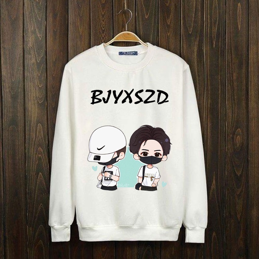 Áo Tiêu Chiến Vương Nhất Bác  freeship  áo Sweater Bác quân nhất tiêu - áo bjyxszd giá rẻ