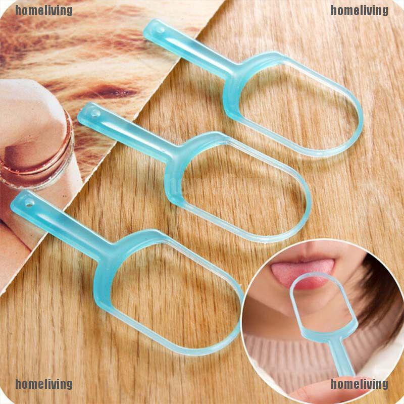 Dụng Cụ Vệ Sinh Lưỡi Bằng Nhựa Chăm Sóc Răng Miệng