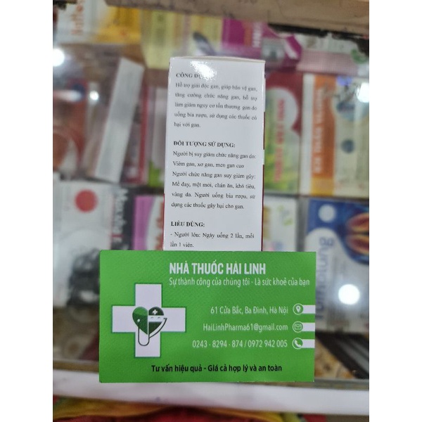 [CHÍNH HÃNG] SILYMARIN B - Hỗ trợ giải độc gan, hạ men gan