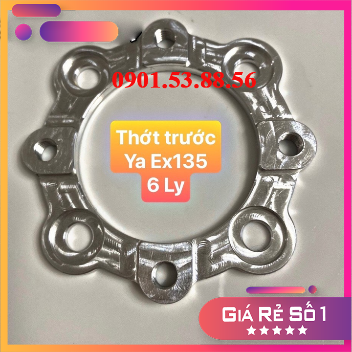 PÁT SAU - LÒNG THỚT EX135, EX150 nâng đĩa để giăn sheo 2 Piston đối xứng