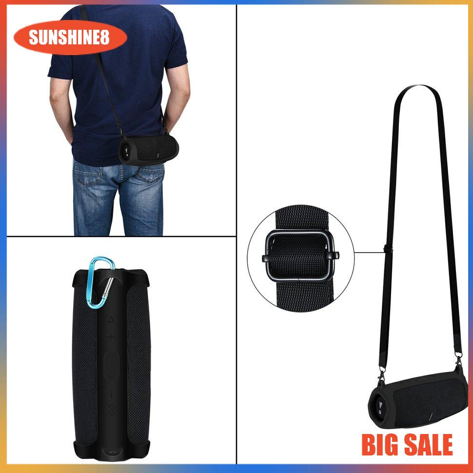 Vỏ bảo vệ bằng silicon kèm dây đeo cho loa JBL Charge