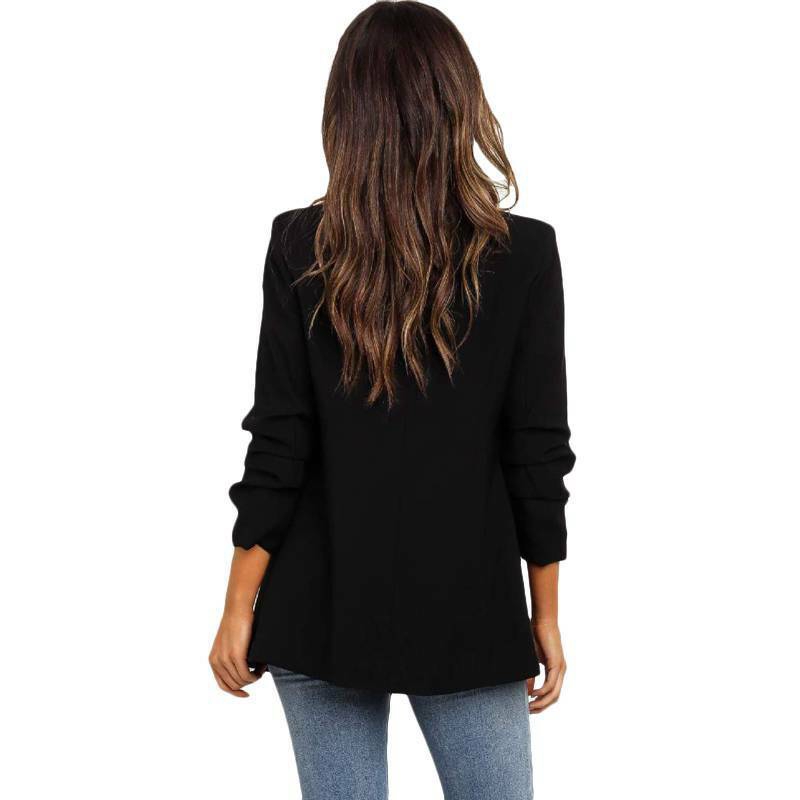Áo khoác Blazer tay dài thời trang công sở cho phái nữ