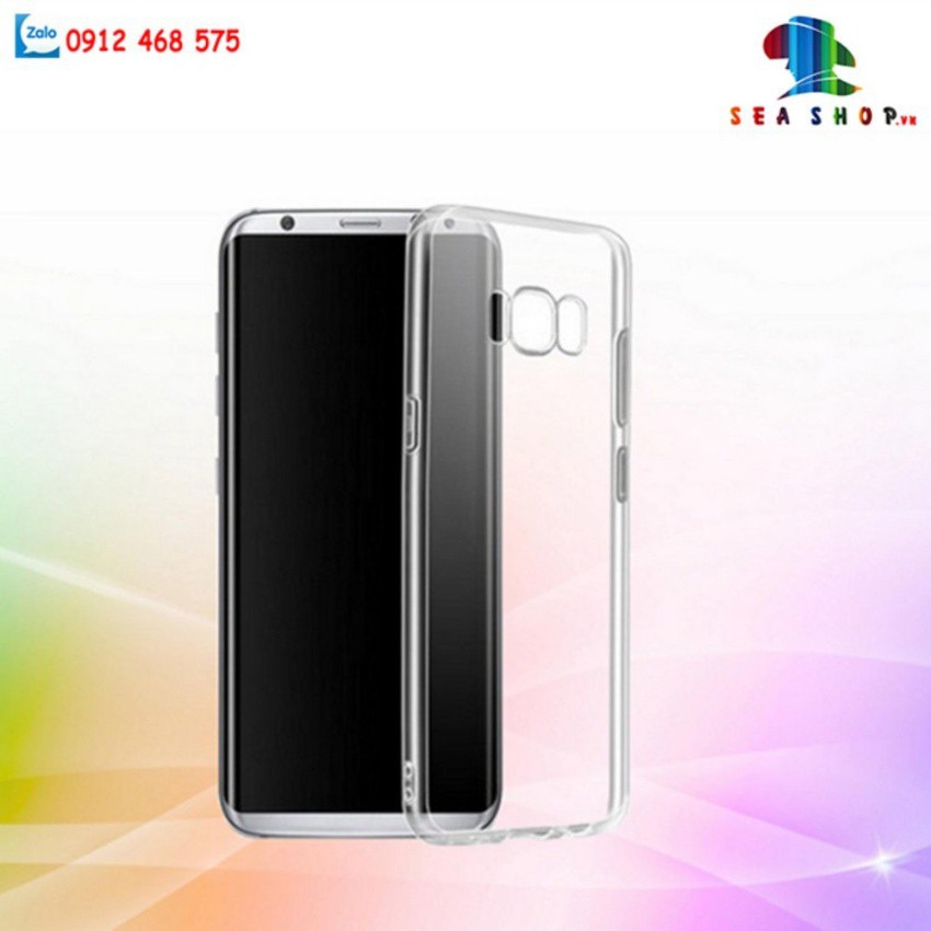 Ốp lưng Samsung Galaxy S8 silicon trong suốt