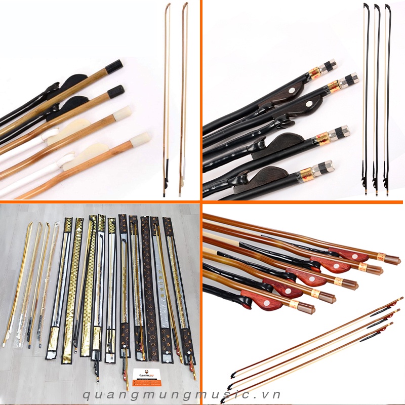 [Shop Uy Tín] Cung Vĩ Đàn Nhị Chuyên Nghiệp - Vĩ đàn líu đàn cò hàng chính hãng