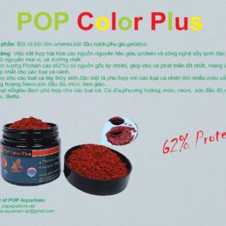 Thức ăn POP Color Plus cho cá cảnh