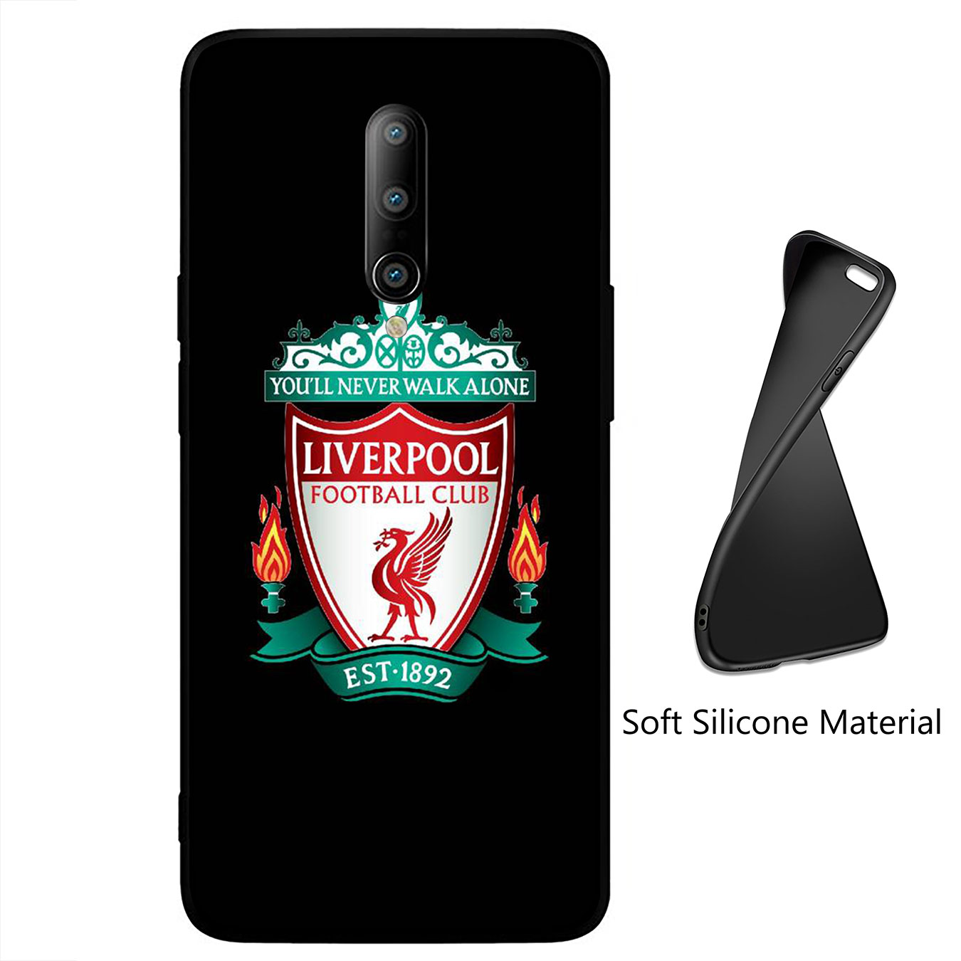 Ốp Điện Thoại Silicon Mềm Hình Logo Liverpool Màu Đỏ A116 Cho Huawei P30 Pro Lite Y6 Y7 Y9 Prime 2019 2018 Y9Prime