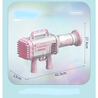Freeship Máy Phun Bong Bóng 60 Nòng.