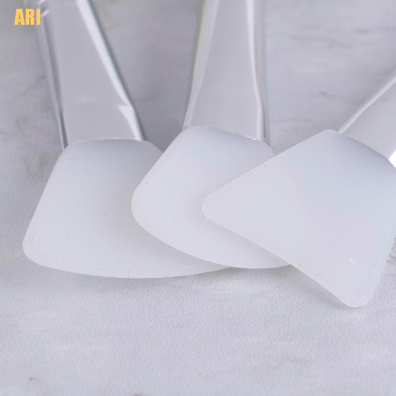[Hàng mới về] Cọ silicone phẳng quét mặt nạ chăm sóc da