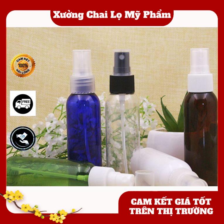 Chai xịt phun sương 50ml,100ml,30ml,20ml,10ml chiết mỹ phẩm , phụ kiện du lịch