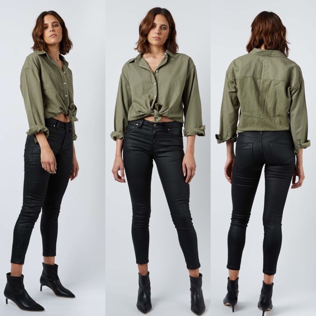 QUẦN DA CẠP CAO CHẤT CO GIÃN DRICOPER