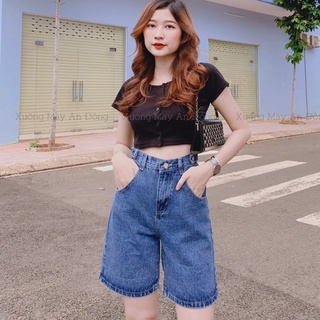 Quần Jean lững lưng cao đai chỉnh eo cao câp (SJ1208_JN5N)