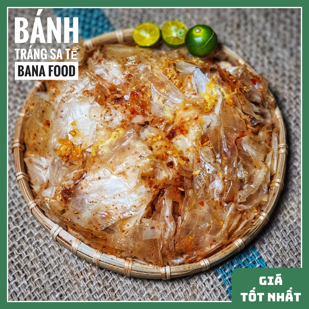 [Áp mã BANABNBT1 giảm 10k đơn 50k] Bánh tráng trộn siêu ngon cho giới trẻ Sài Thành sành ăn 100GR