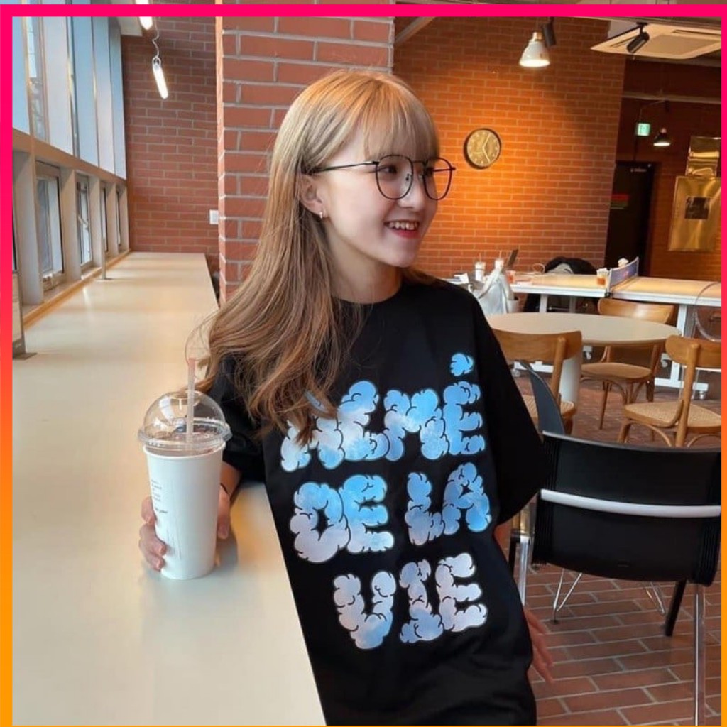 [XẢ KHO] Áo thun unisex ADLV đám mây, Áo phông oversize form rộng chất cá tính | BigBuy360 - bigbuy360.vn