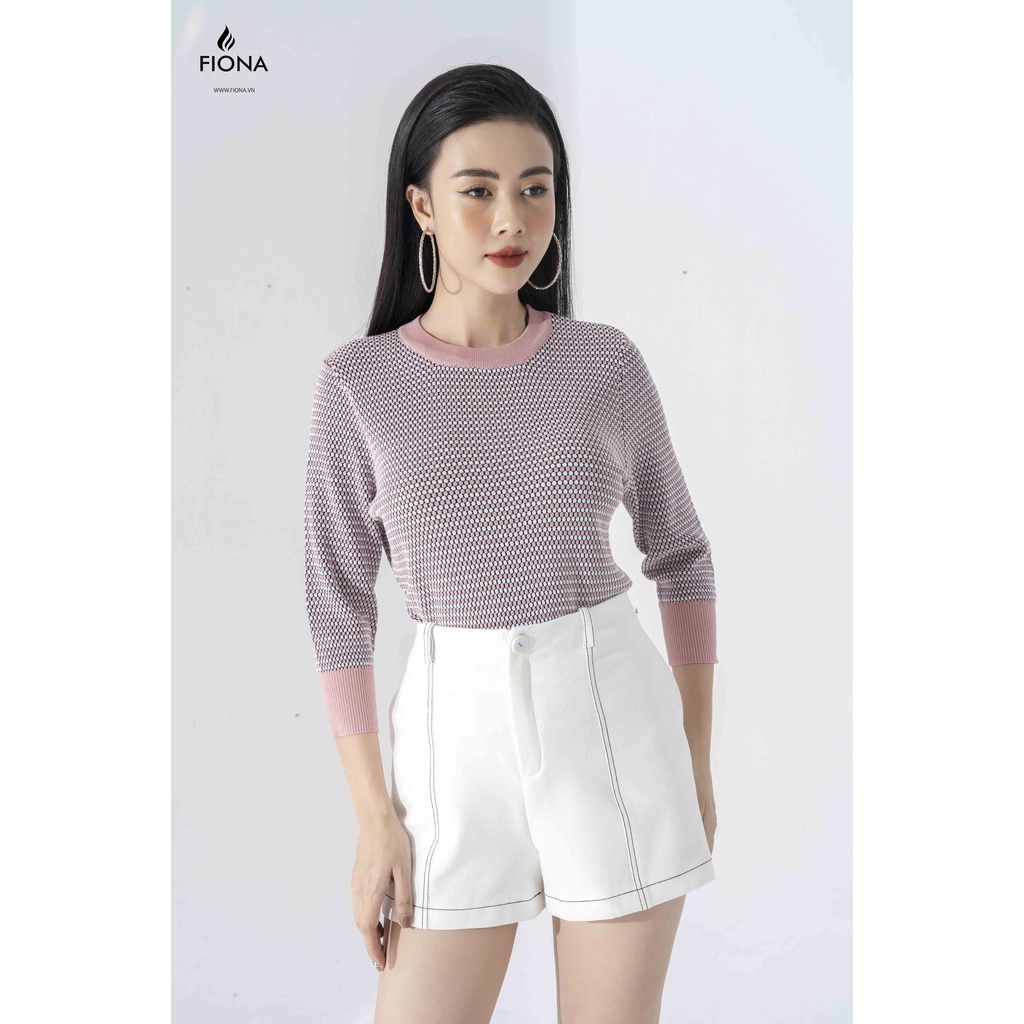 Áo Len Cổ Tròn FIONA, Áo Len Dài Tay Thời Trang Thu Đông Mã F850753 | BigBuy360 - bigbuy360.vn