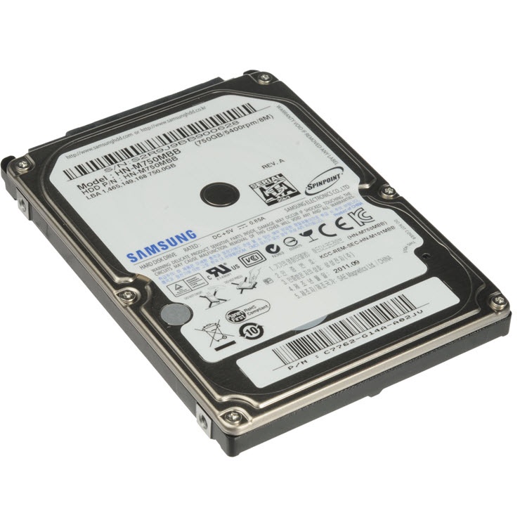 Ổ cứng HDD SATA 2.5 LAPTOP 160GB 250GB 320GB 750GB BÓC MÁY TEST GOOD