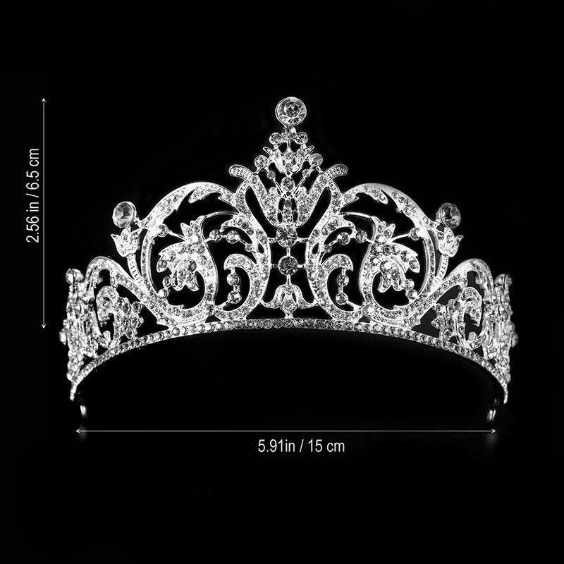 Princess crown with stones for wedding party