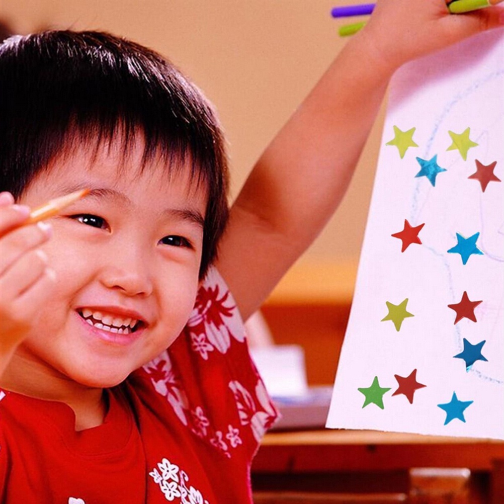 Bộ 880 Miếng Dán Ngôi Sao Dùng Làm Phần Thưởng