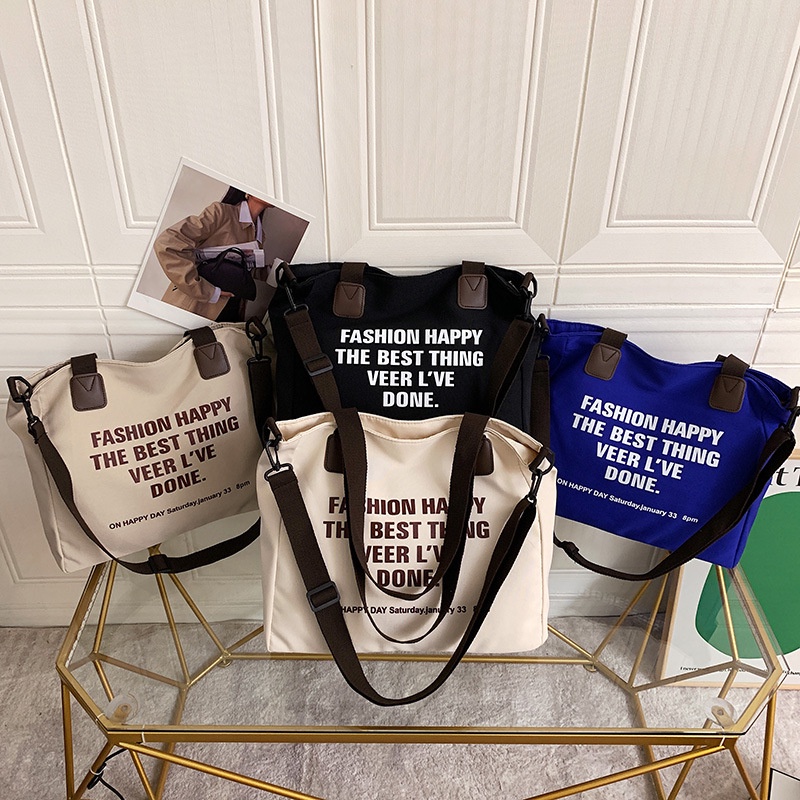 Túi Xách Vải Cỡ Lớn Thời Trang Dành Cho Nữ