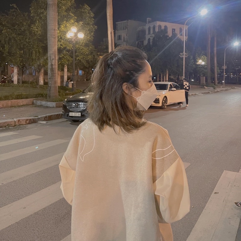 ÁoKhoácNỉBomberInHoạ Tiết Nữ[FREESHIP]🌸Jacket bóng chày thể thao form rộg tay bo,bomber dạ pha tay da cá tính Ulzzang🌸 | BigBuy360 - bigbuy360.vn