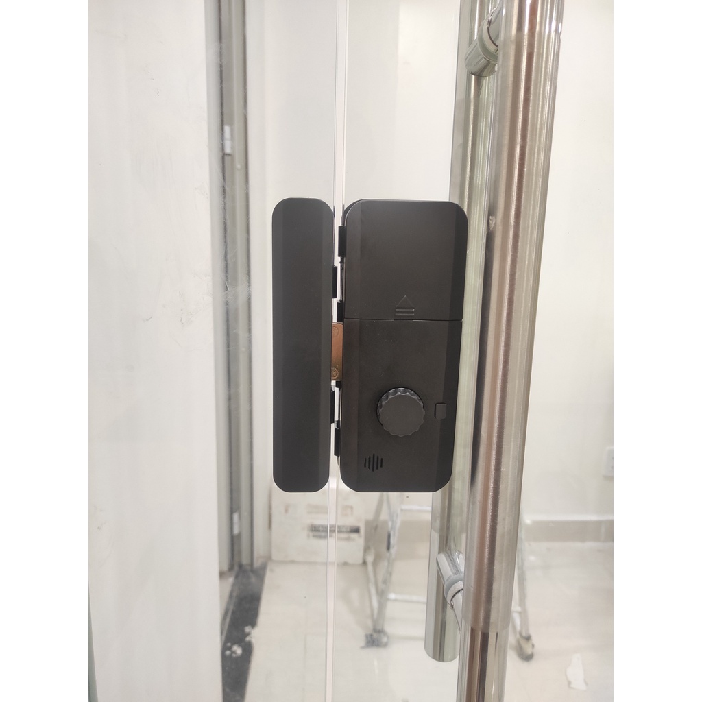 Khóa vân tay cửa kính cường lực vân tay thông minh kết nối điện thoại- Dùng app TTLOCK