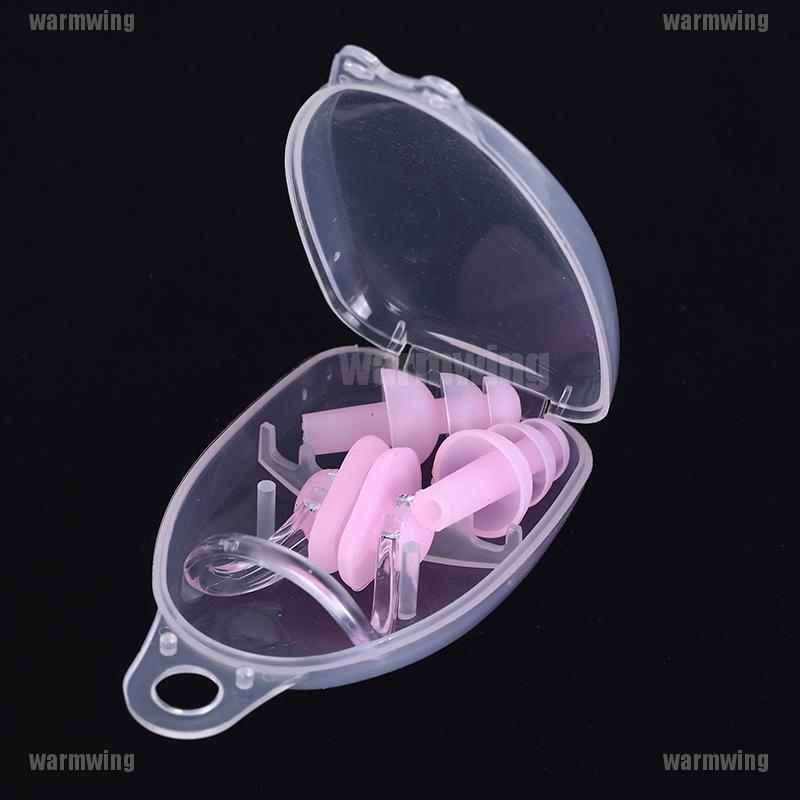 Bộ Nút Bịt Tai Và Mũi Khi Bơi Lội