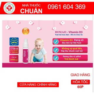 Vitamin D3 Dimao (Dạng xịt) Date xa