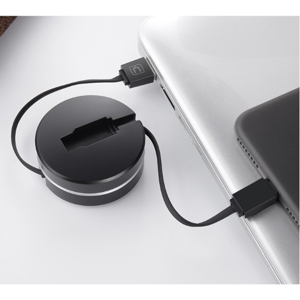 Cáp USB Type C sạc nhanh CAFELE loại cuộn rút