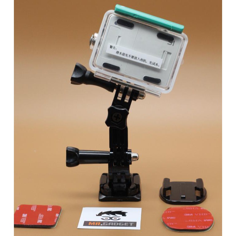 Khung Gắn Mũ Bảo Hiểm Trước Cho GoPro / Xiaomi Yi / SjCam / Brica / Action Cam | BigBuy360 - bigbuy360.vn