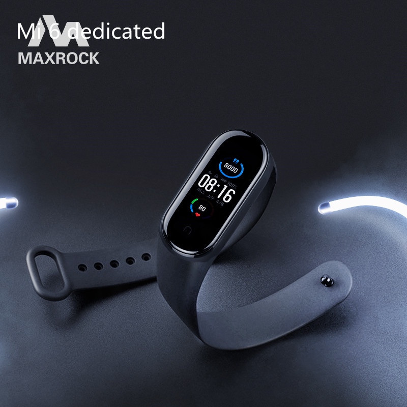 Dây đeo silicon nhiều màu 1 cho đồng hồ thông minh Xiaomi Mi Band 6 5 4 3 6