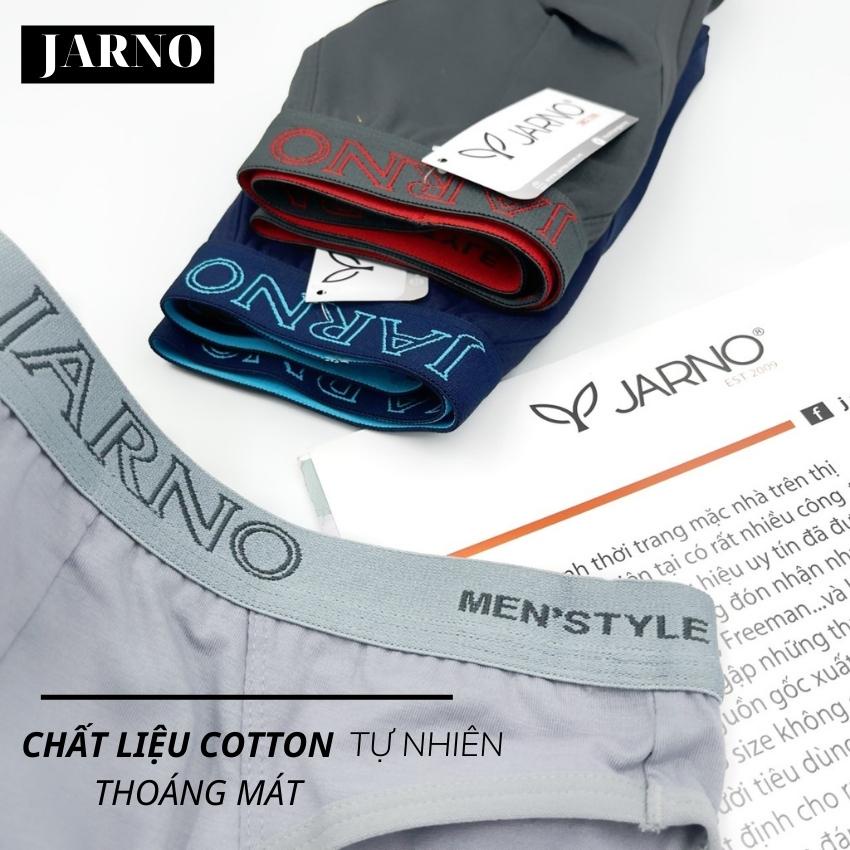 Quần lót nam tam giác cotton cao cấp chính hãng JARNO, quần sịp nam J18