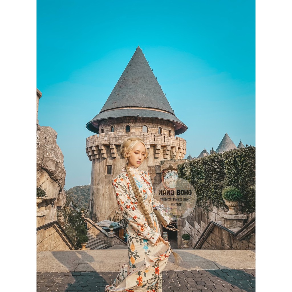 Váy vintage phong cách quý tộc | BigBuy360 - bigbuy360.vn