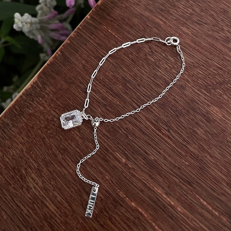 Vòng tay thời trang Hàn Quốc Vòng tay kim cương Tua Vòng đeo tay Thư Vòng tay