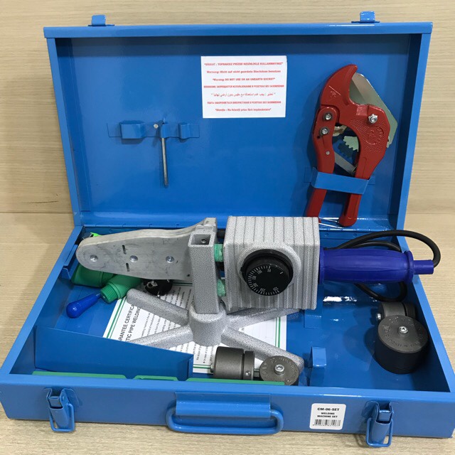 Máy Hàn Ống Nhựa Chịu Nhiệt VT-WM-06 SET Đầu Hàn Đến Ø63