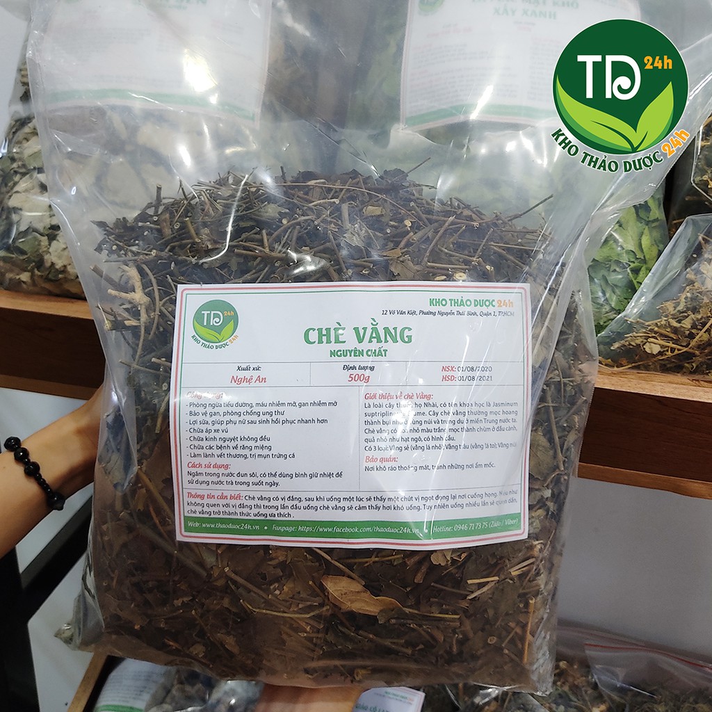 Chè vằng sẻ Nghệ An, lợi sữa, tiêu mỡ, giảm béo, tránh bị nhăn, rạn vùng da bụng sau sanh [1 kg] I Kho Thảo Dược 24h