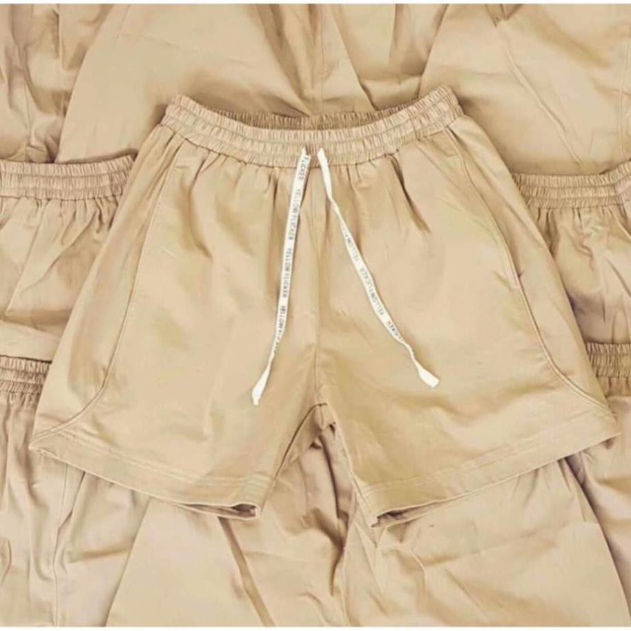 Quần SHORT KAKI VIỀN Nam Nữ Unisex