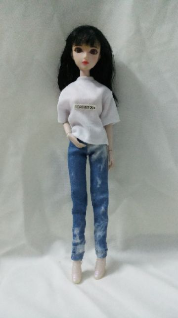 Quần jeans cho búp bê(còn 4 mẫu như hình nhưng vải ko khoang)shop có size barbie .xinyi.blythe.1/8.1/3.doris.