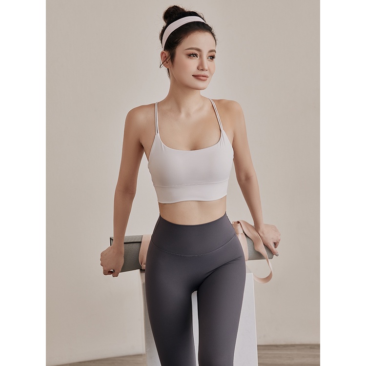 Áo ngực thể thao mỏng Beautytrend phối dây hở lưng thời trang quyến rũ dành cho nữ