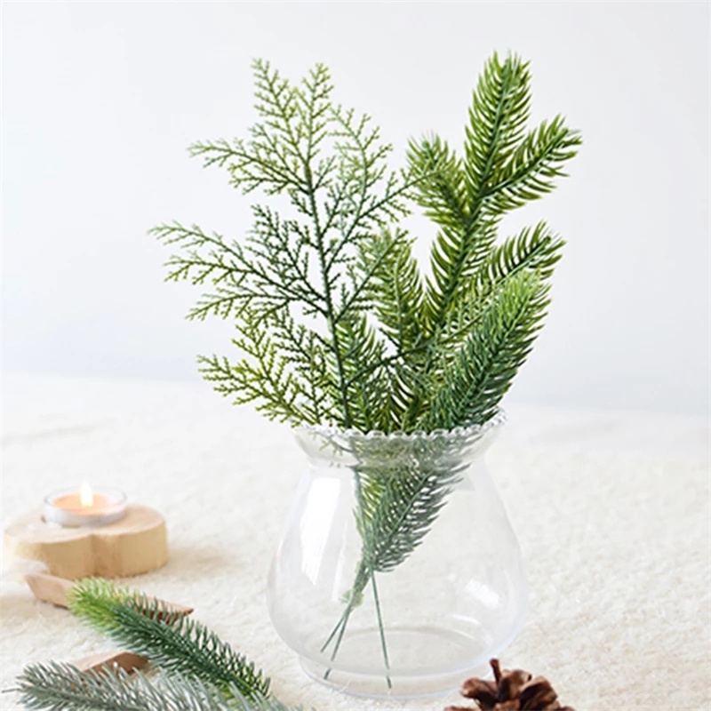 Nhánh Cây Thông Giả Dùng Trang Trí Giáng Sinh DIY