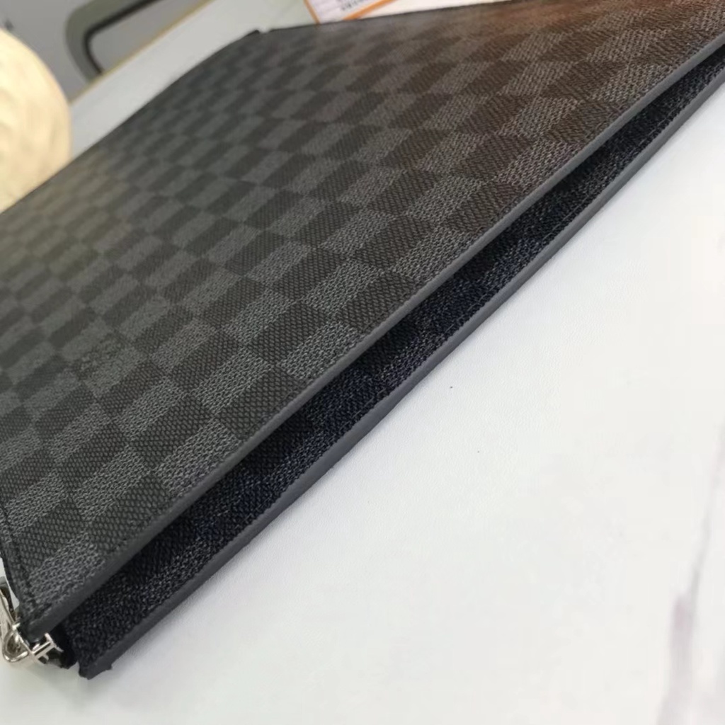 Sẵn sàng giao hàng Louis Vuitton LV Men's New Clutch 41594