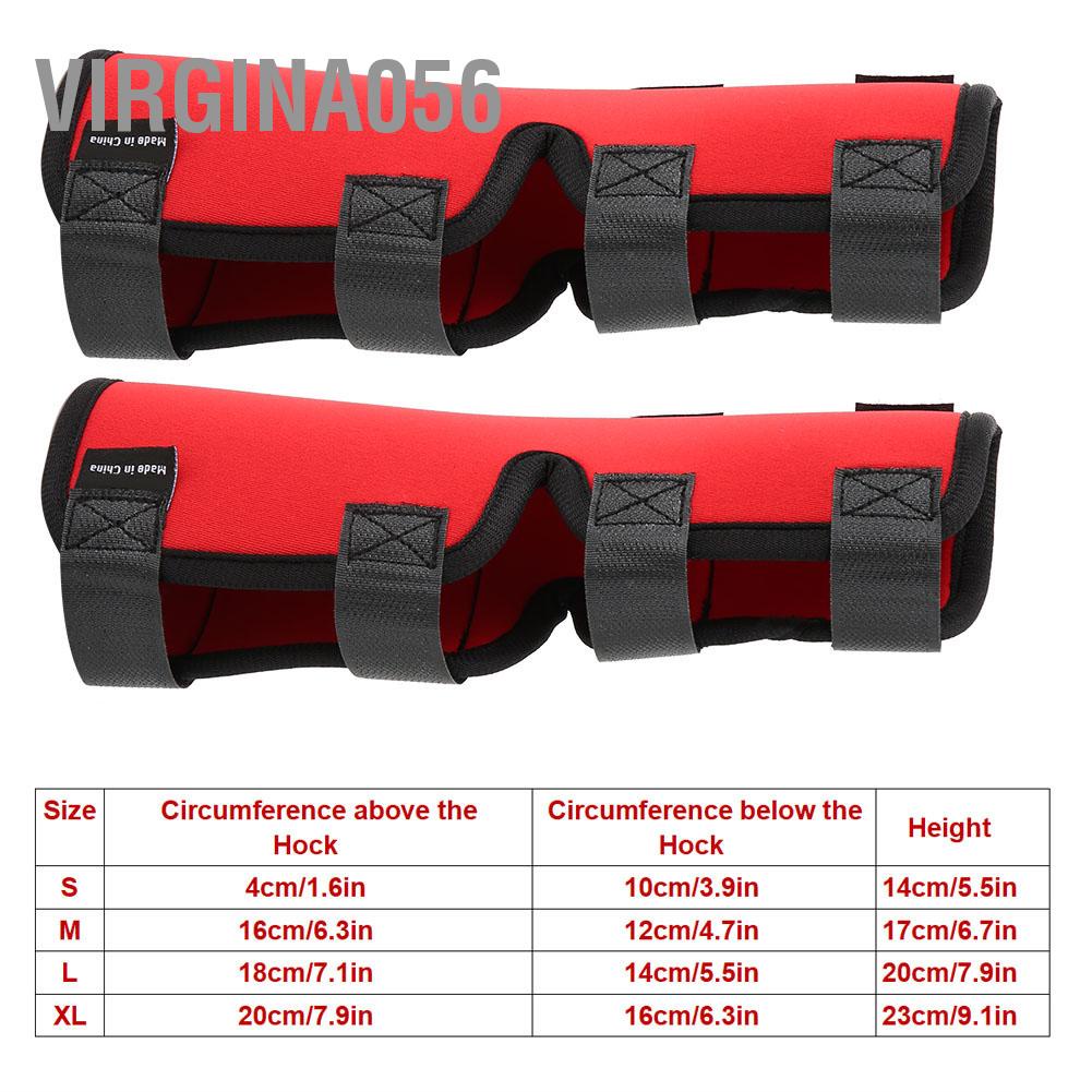 Hàng Hot 1 cặp Bịt chân sau cho chó Vật nuôi bị thương Băng quấn Hock Chung bọc bảo vệ Hàng giao ngayVirgina056