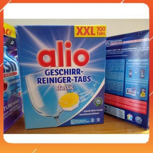 [ Yams Mart ] Viên rửa bát Alio Classic Hộp 100 viên (mẫu mới 2020)