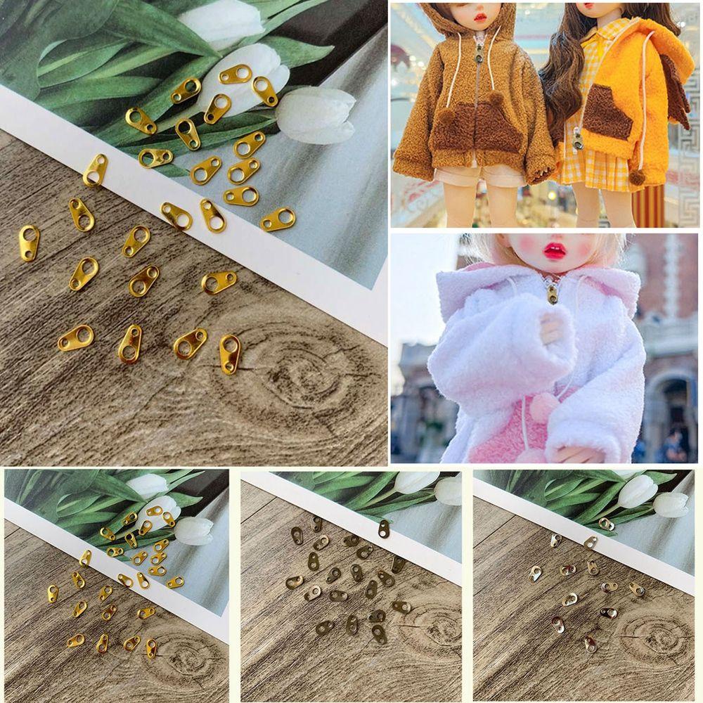 Set 20-30 Khóa Kim Loại Mini 6 * 4mm Tự Làm Thủ Công
