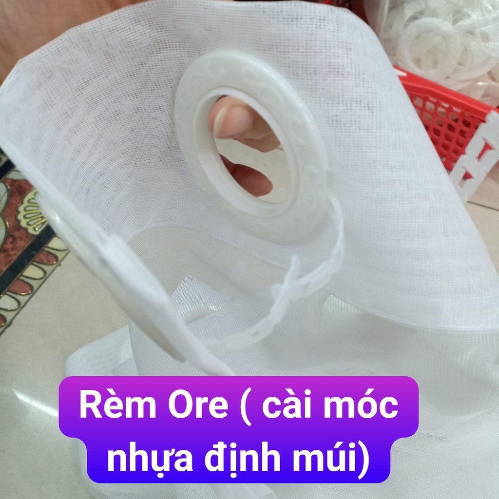 Rèm voan cửa sổ, rèm voan họa tiết