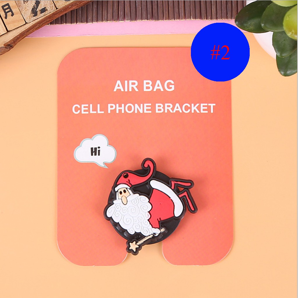 Chống điện thoại Popsocket - Phụ kiện ốp giá đỡ chống lưng điện thoại phong cách Giáng Sinh